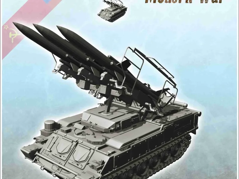 Defesa aérea móvel russa soviética 2K12 Kub SA-6 Gainful SAM