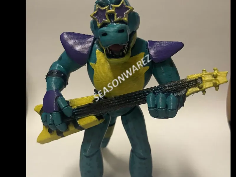 Montgomery Gator (Monty) - Figura do FNAF Security Breach