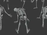 Human Skeleton Dynamic Pose Pack-1