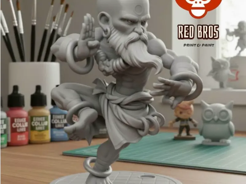¡Estira tu imaginación con Dhalsim Chibi! – SF6 Edition