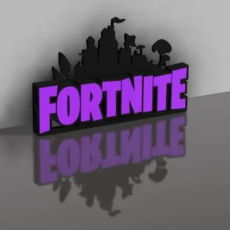 Fortnite Led Gaming Light Sign