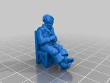 Townsfolke: Tavern Patrons (28mm/32mm scale)-6
