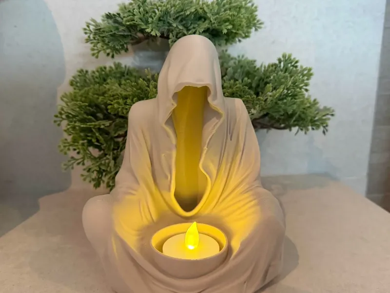 Soporte para velas del Vacío Encapuchado