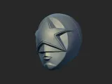 Red Ranger Zeo Mask 3d print model-1