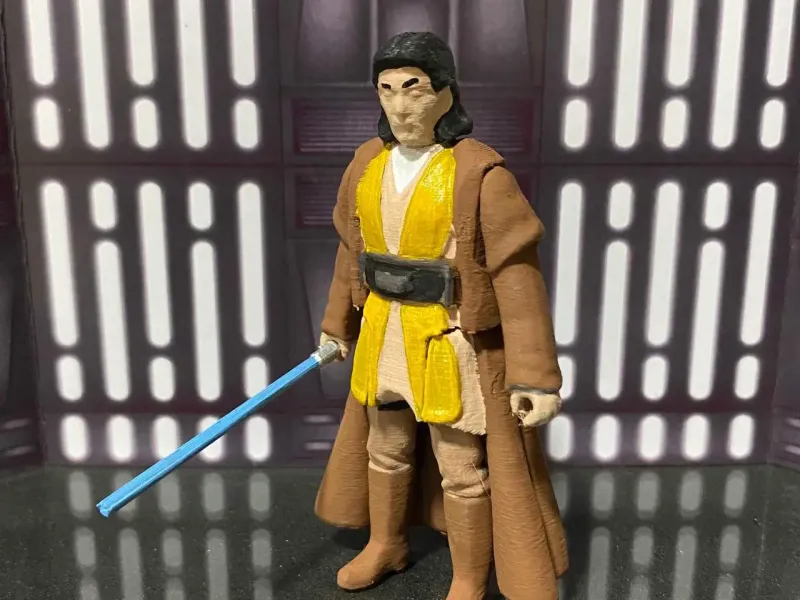 Jedi meester Sol Star Wars The Acolyte vintage speelgoed