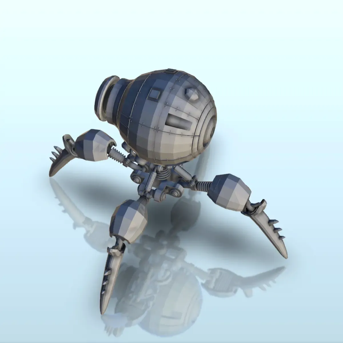 Utia combat robot (26) - sci-fi science fiction future 40k b