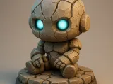 Golem sentado-0