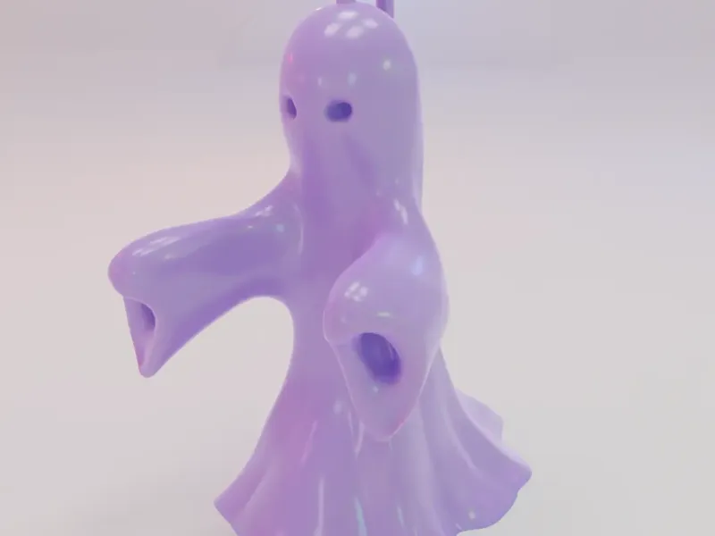Halloween Print & Paint  -Hallow Ghost