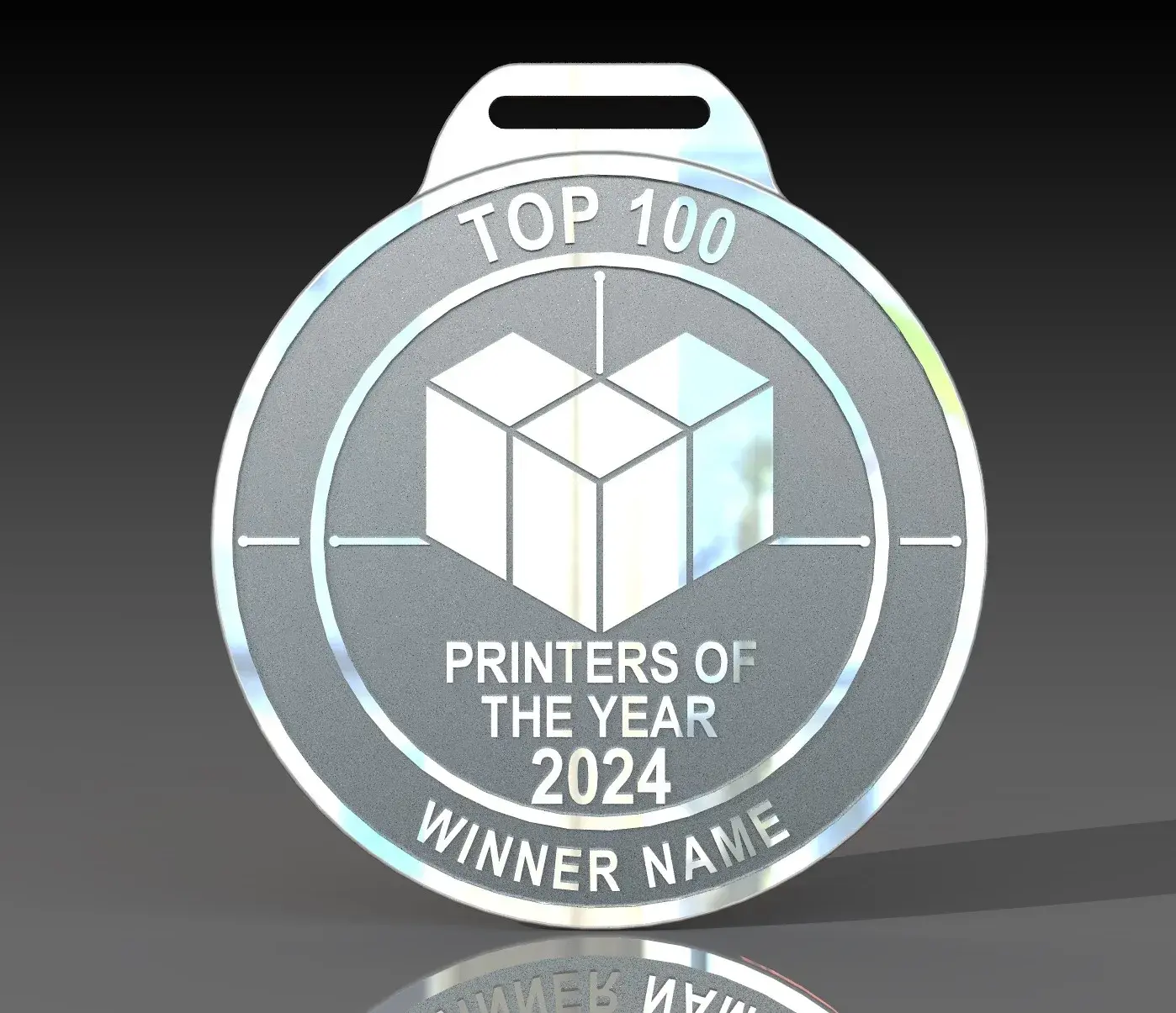 Creality Clodu Top 100 Medal