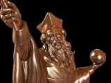 Wizard statue 3D print model-8