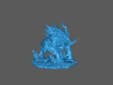 AKANTOR - MONSTER HUNTER - MINIATURE TOKEN-1