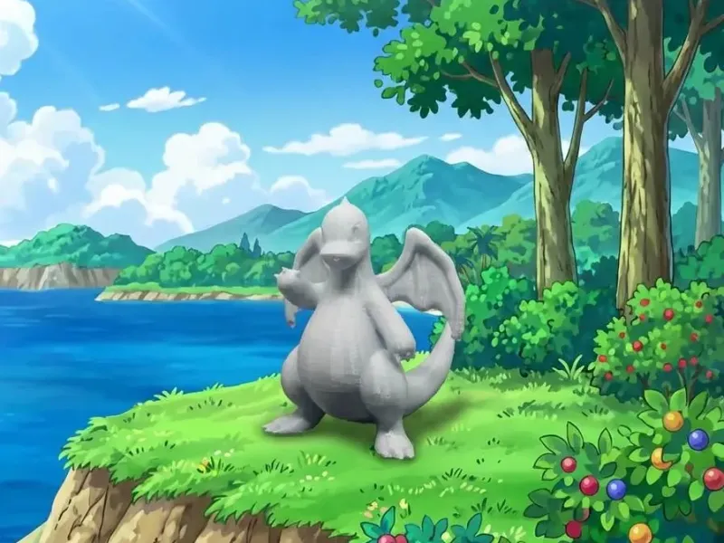 カイリュー フィギュア ポケモン ファンアート クリーチャー おもちゃ キッズ