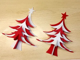 Albero Natale a parete