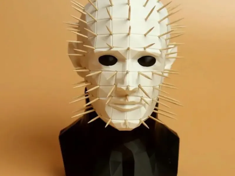 Low-Poly Toothpick Holder head