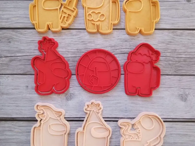 AMONG US CORTANTE DE GALLETAS