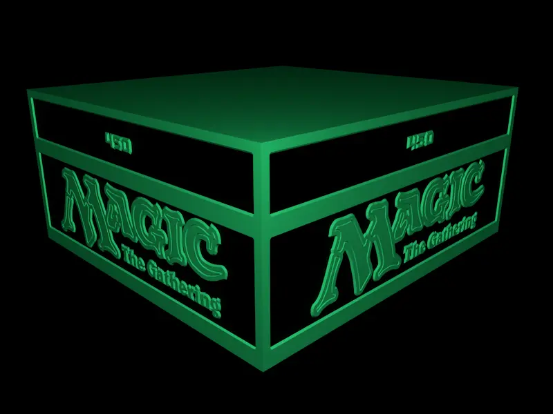 Card Box V2 - Magic Retro - 450 Cards (Topload)