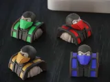 Ninja Mortal Kombat Keycap - Mechanical Keyboard-5