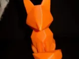 Fox low poly-0