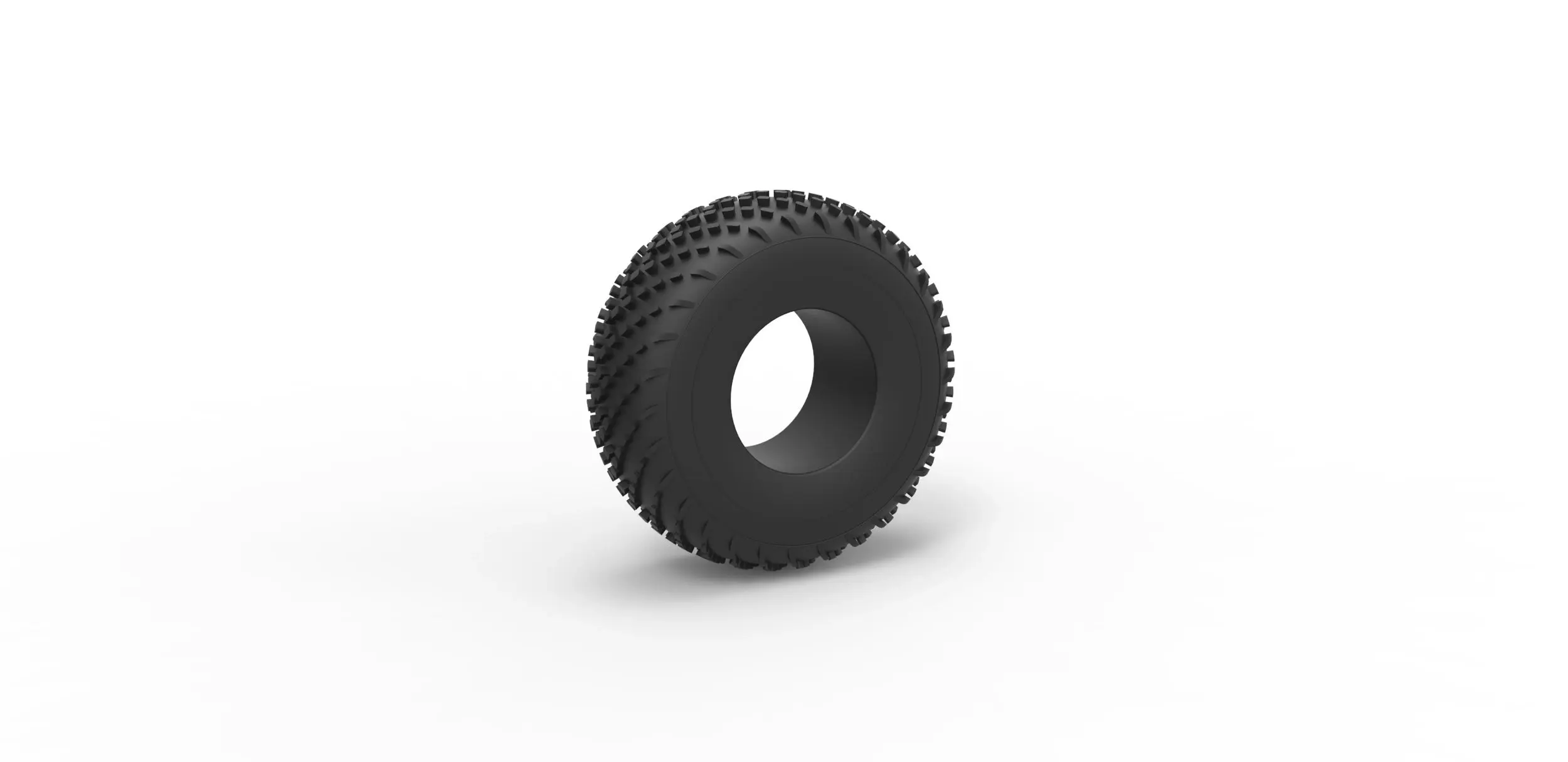 Low pressure tire 2 Scale 125 3D models download Creality Cloud
