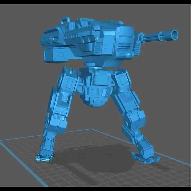 Robot Bot 3000 - scenario fantascientifico futuro 40k