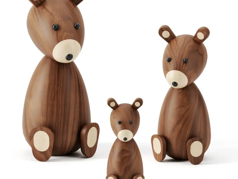 Bear family bu Lucie Kaas