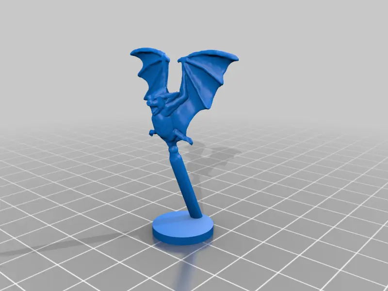 Free Characters & Creatures STL Download - cave bat - whq ...