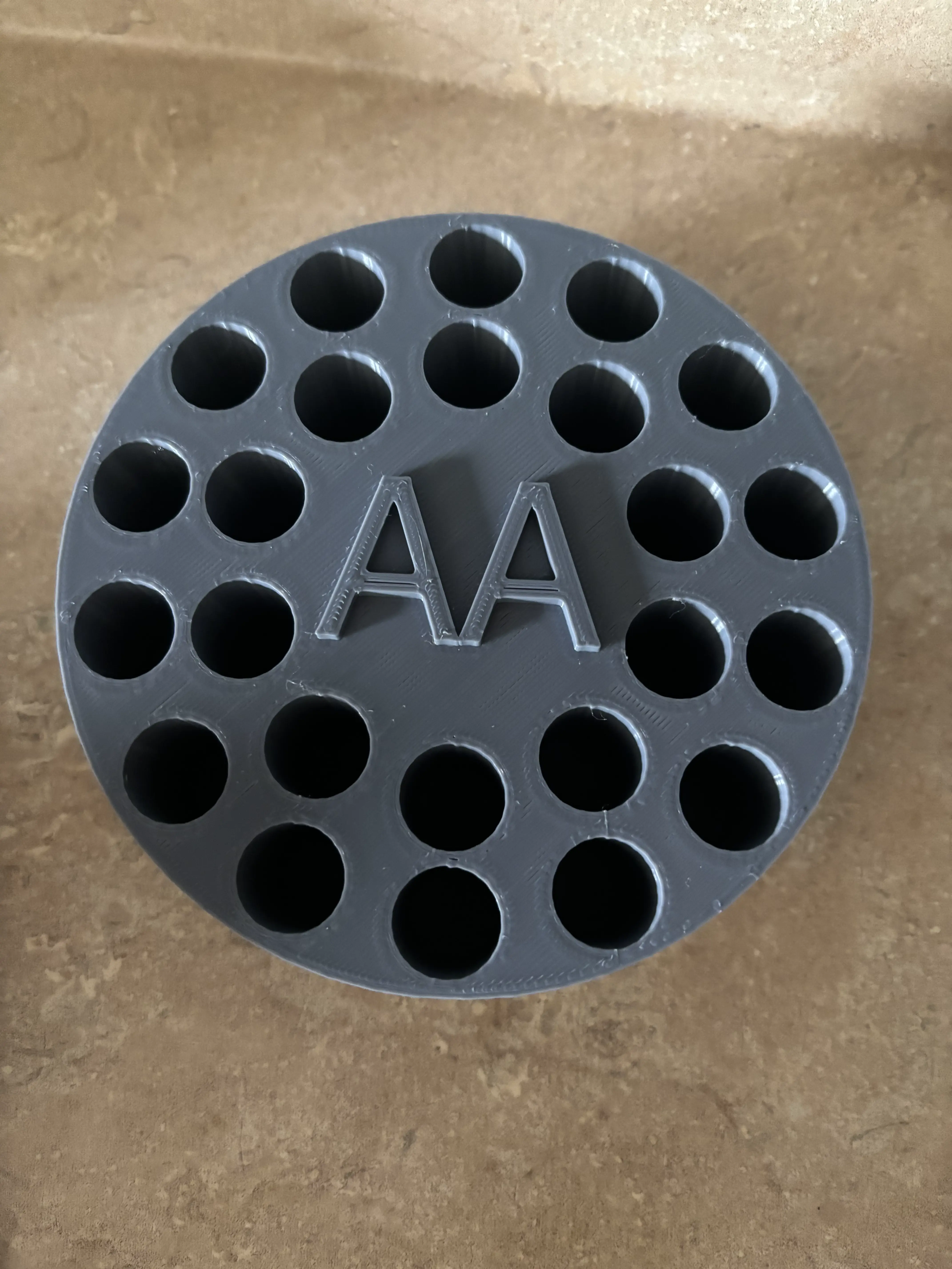 Suporte de pilhas AA