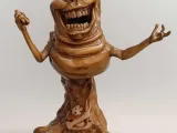 Slimer bust, Mean Green Ghost, Ugly Little Spud, Ghostbuster-0