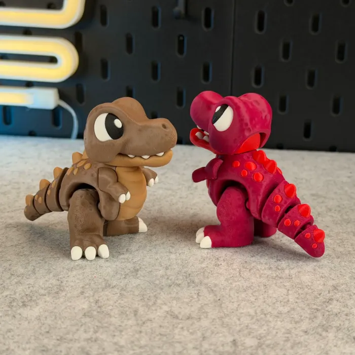 Шарнирный T-Rex - Игрушки и игры - PLA - изделие 3D-печати - фото 4