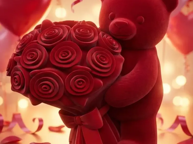 Valentine's Day bear