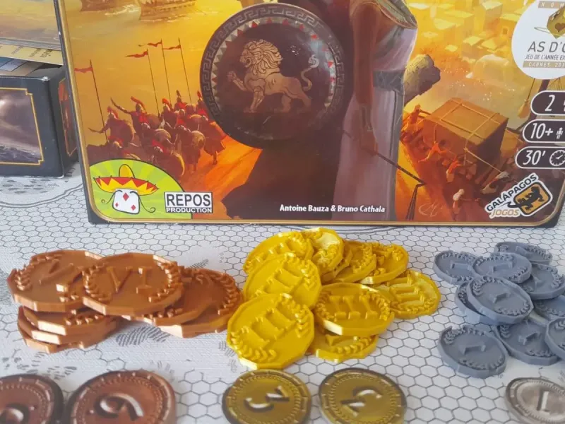 7 Wonders Duel Coin Set