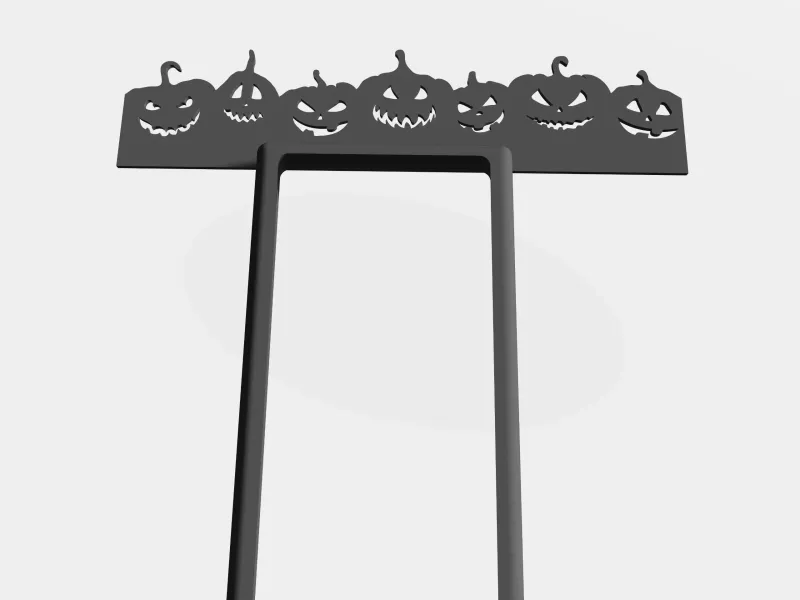 Abóboras de Halloween - Decoração para Campainha Ring -