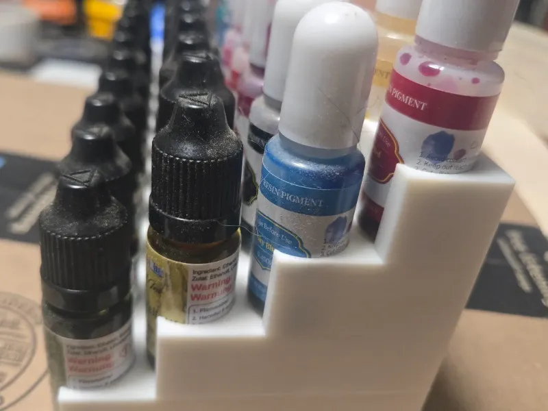 20.5mm bottle holder (epoxy resin alcohol pigment holder)