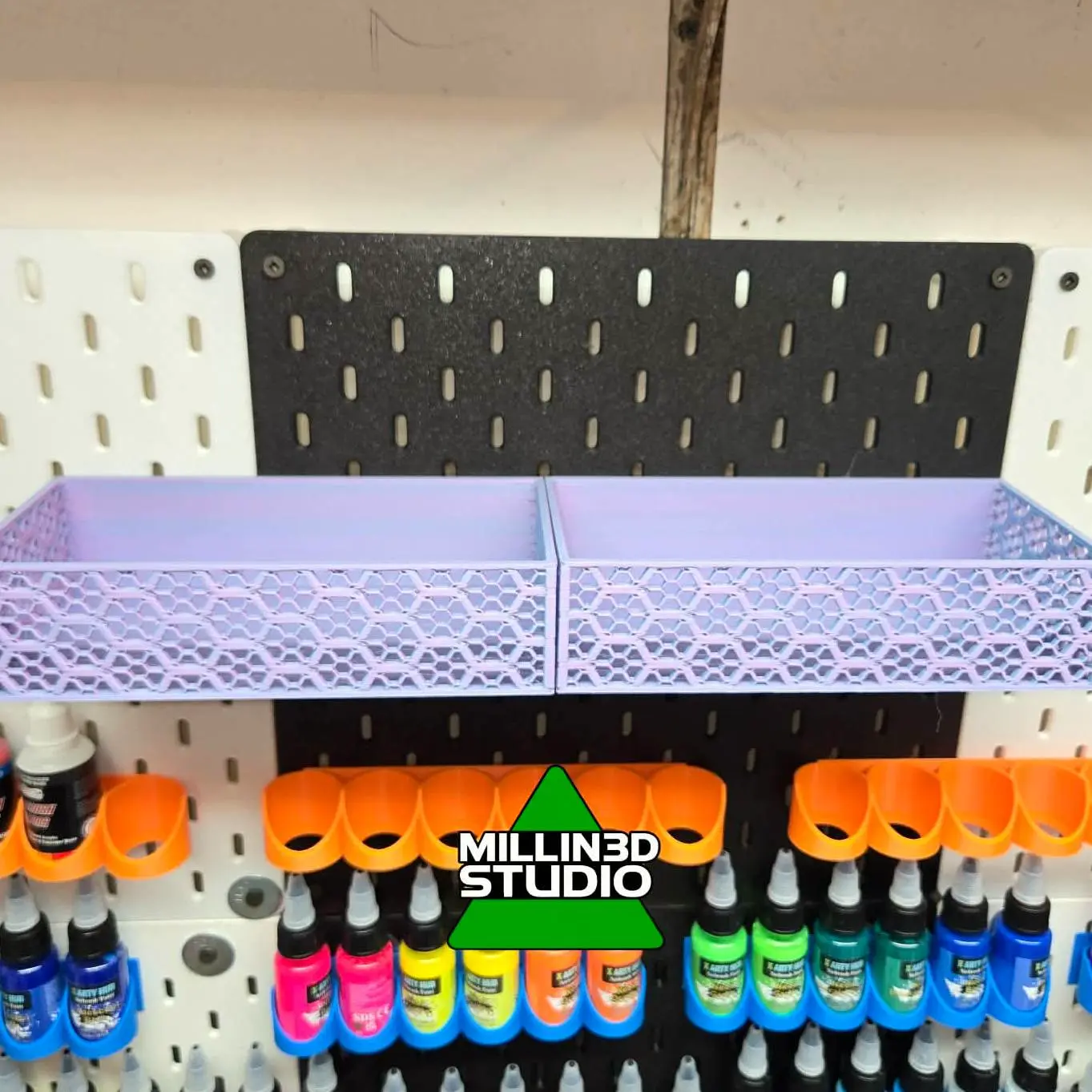 Decorative Ikea Skadis Peg tool Board Honeycomb Basket