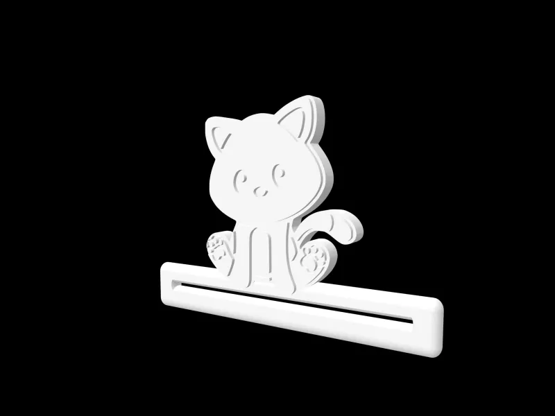 Farm Animals - Sitting Kitten - Toothpaste Squeezer v1