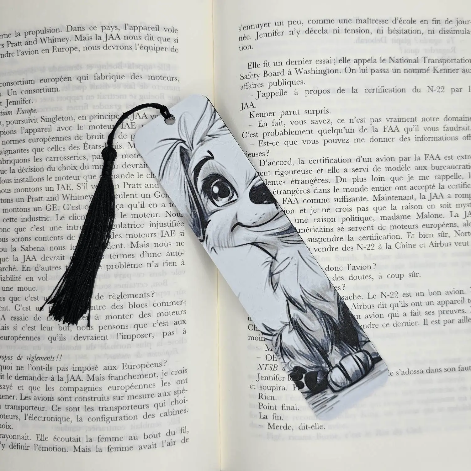 Bookmark Cute Baby Dog