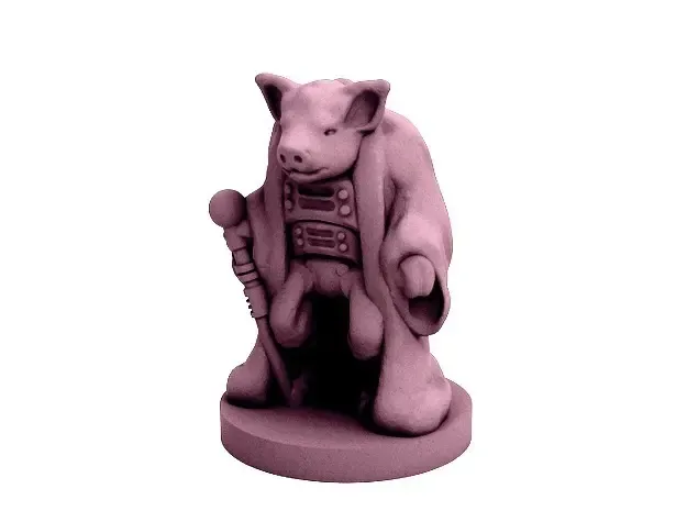 Mage Homme-Cochon (échelle 18 mm)