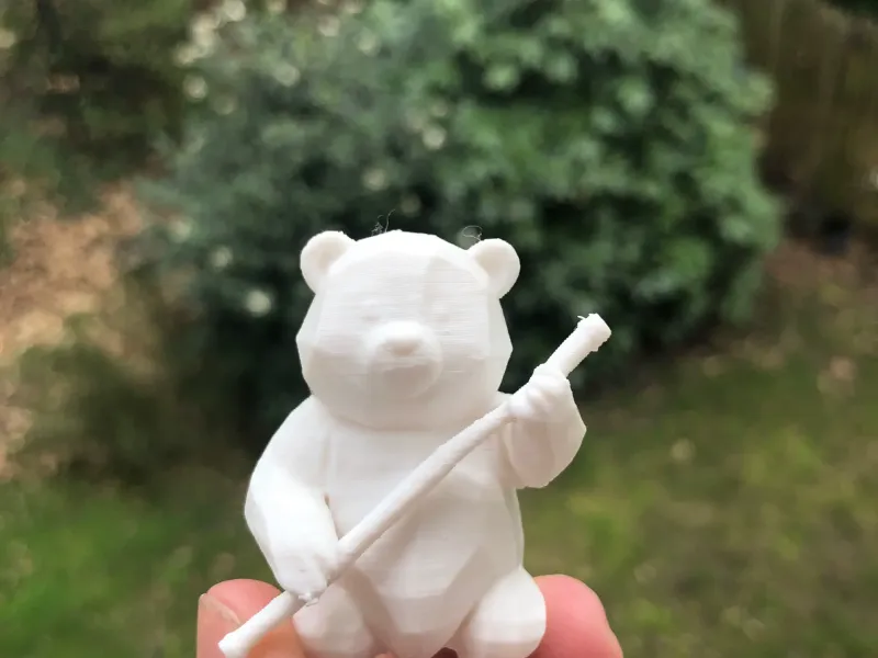 lowpoly panda