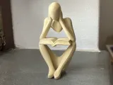 Stylized “Reader Pose” Figure – Minimal Modern Sculpture-2