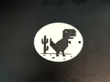 Chrome dino keychain-1