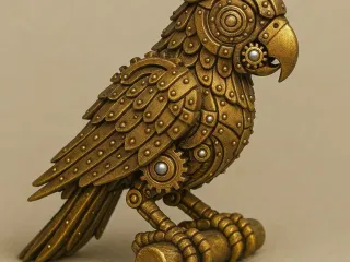 Steampunk Parrot