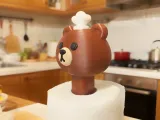 Brown Bear Kitchen Tissue Holder-1