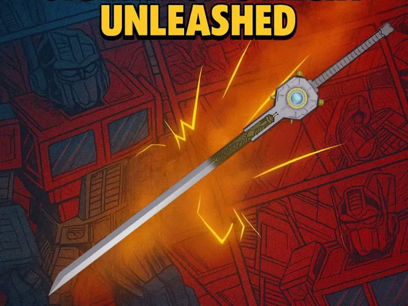 Transformers Cybertron Sword  3D Digital download