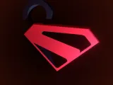 Superman Legacy/ Kingdome Come Logo Keychain-1