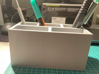 Simple Desk Organizer - 150mm(l) x 100mm(w) x 75mm(h)