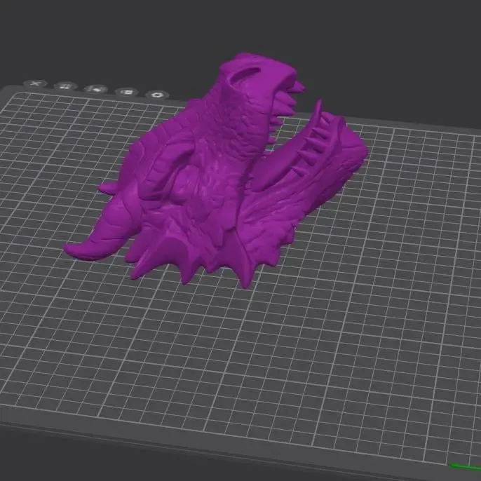 Dragon Head for Wall