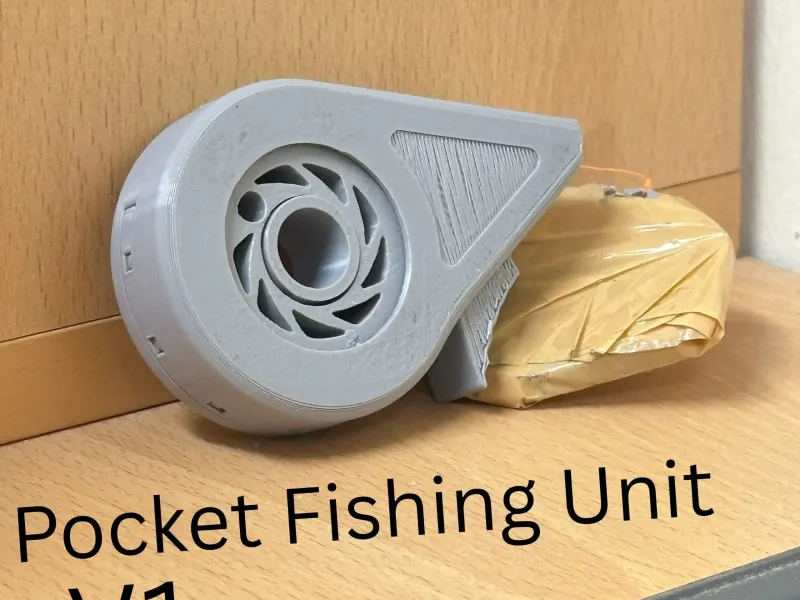 Pocket Fishing Unit - PFU compact fishing rod!!