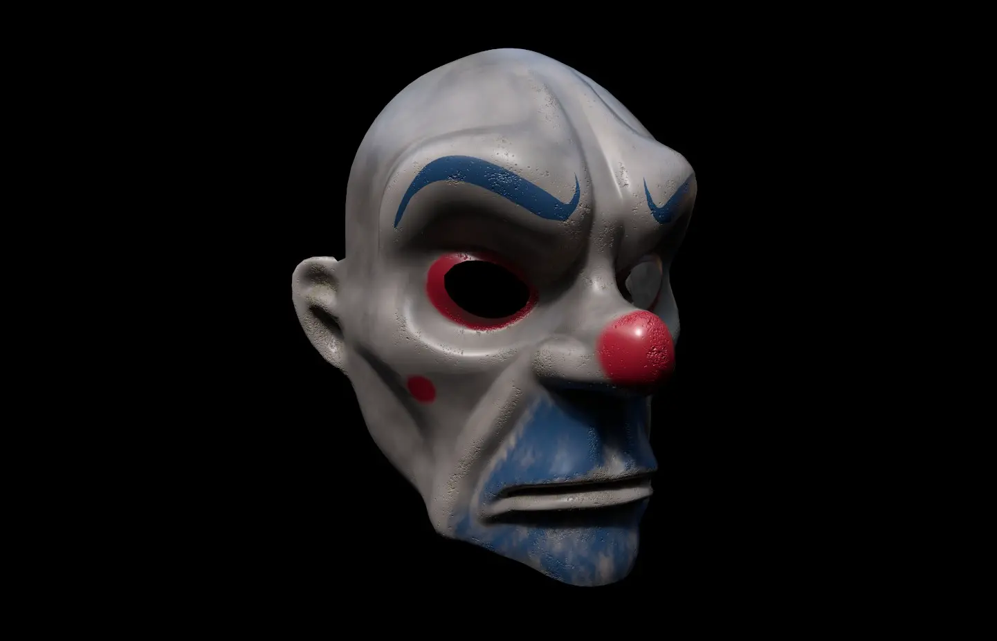 Joker Clown Mask 3d digital download
