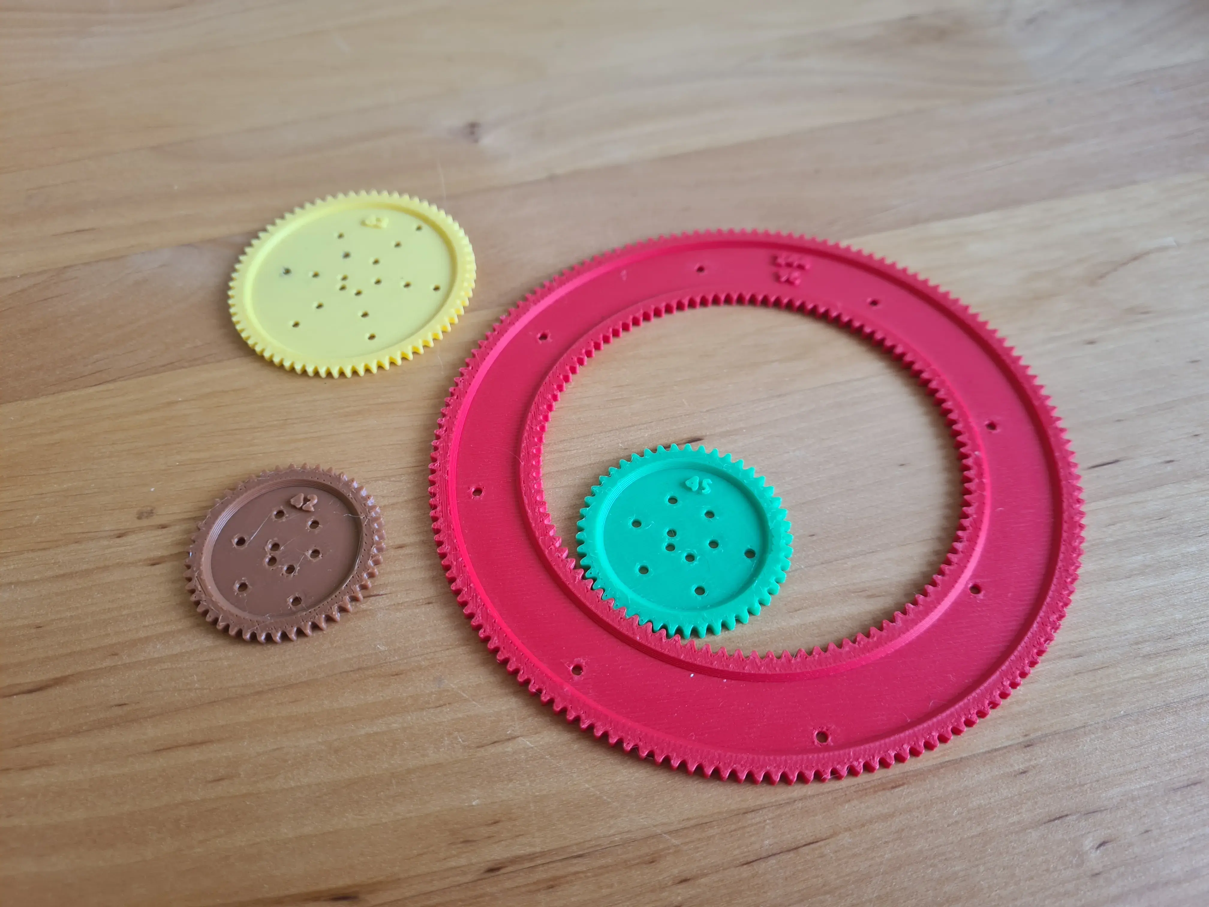 Spirograph drawing template