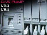 MODERN GAS STATION DIORAMA 1-24 AND 1-64TH SCALE 3D PRINT MO-3